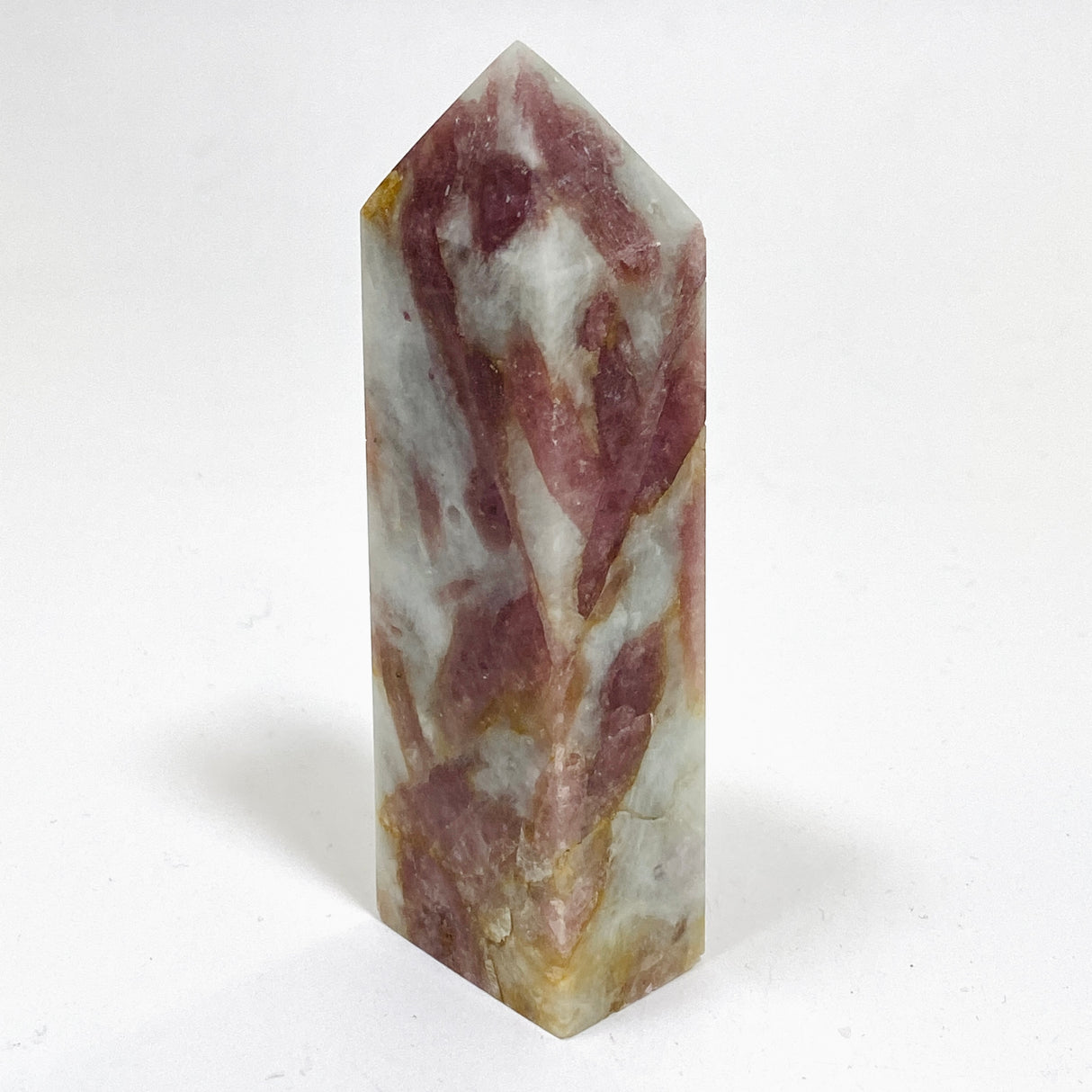 Pink Tourmaline quartz point PTT-02