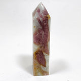 Pink Tourmaline quartz point PTT-02