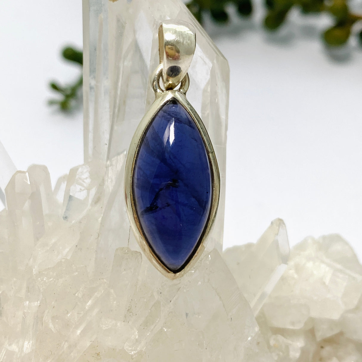 Iolite Marquise Cabochon Pendant PPGJ874