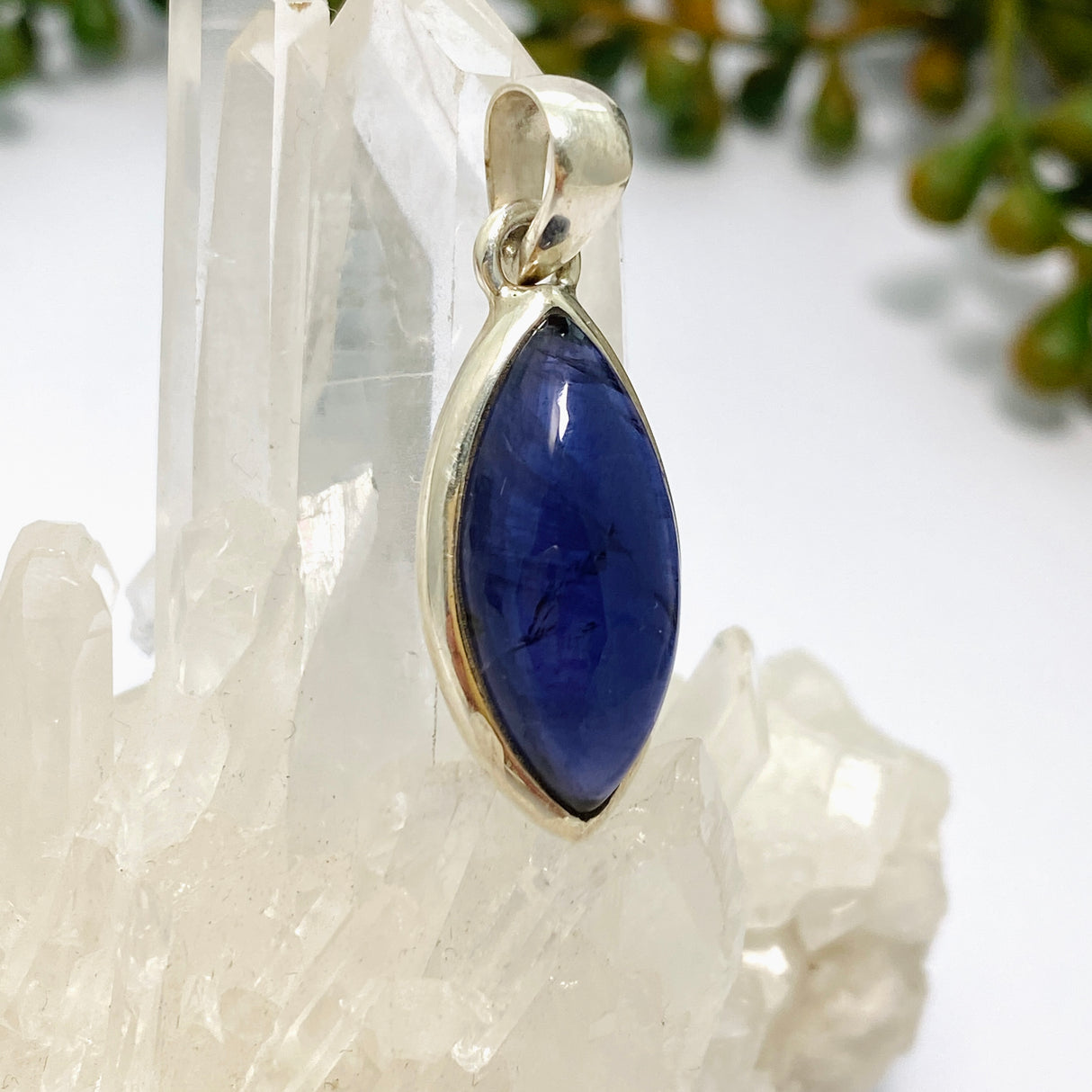 Iolite Marquise Cabochon Pendant PPGJ874