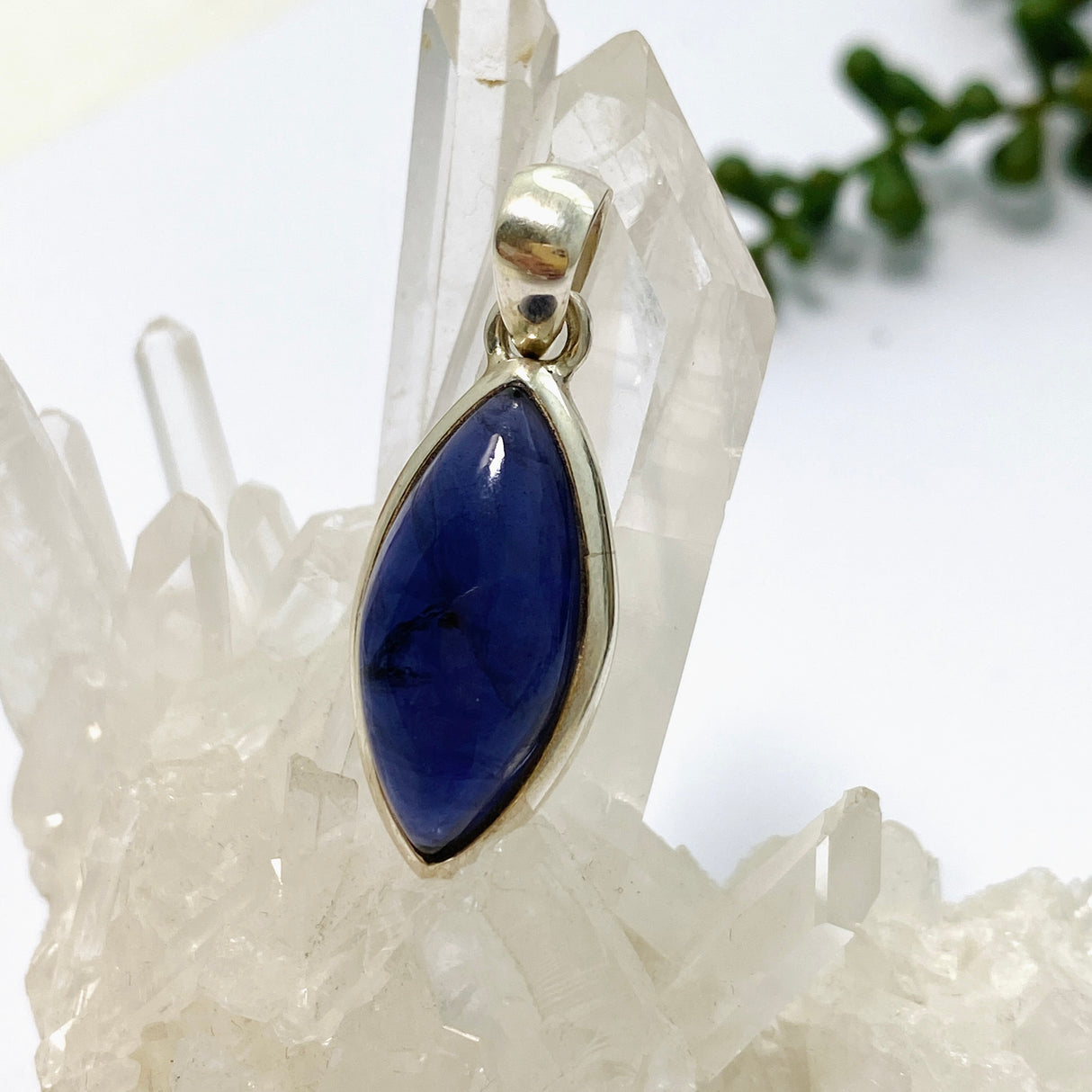 Iolite Marquise Cabochon Pendant PPGJ874