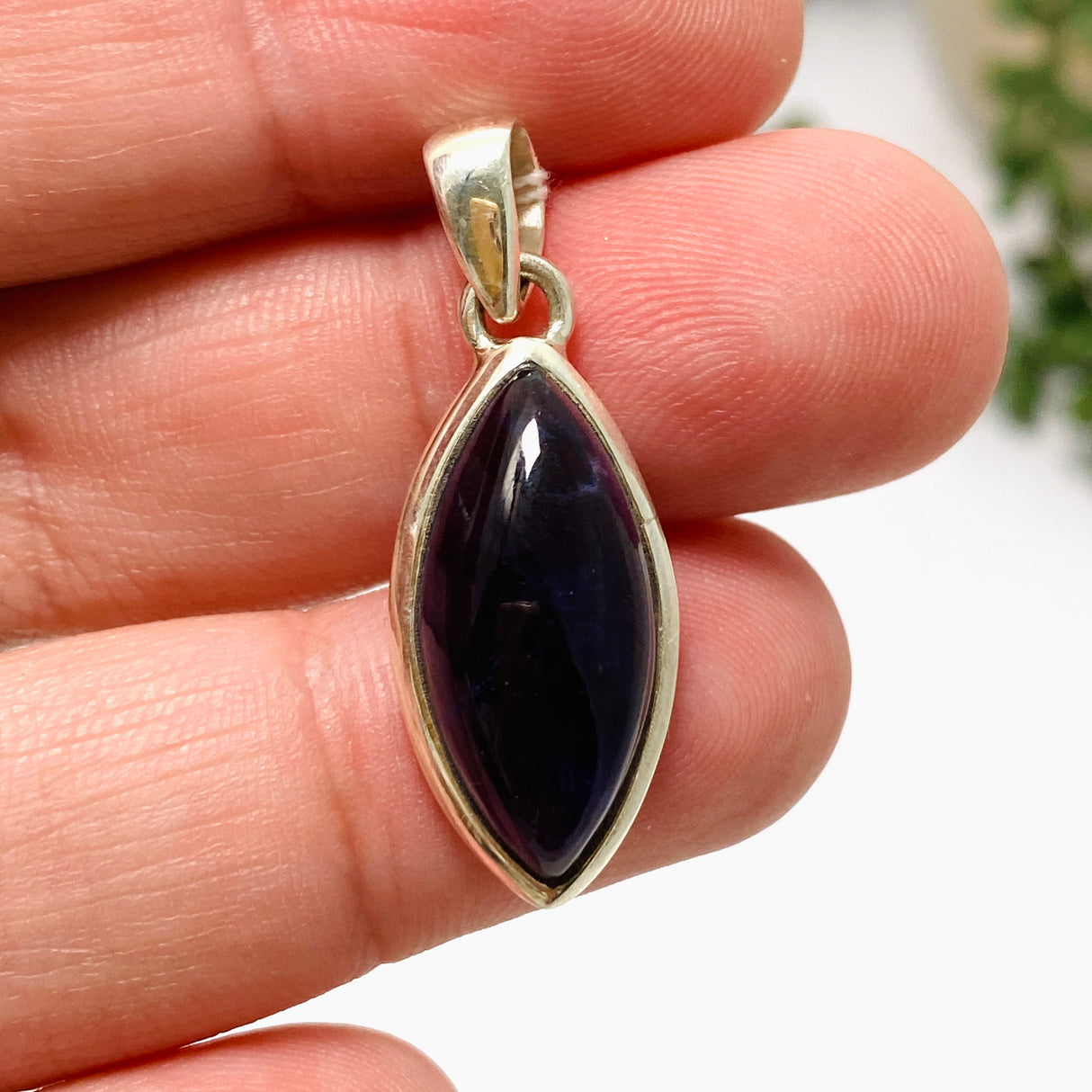 Iolite Marquise Cabochon Pendant PPGJ874