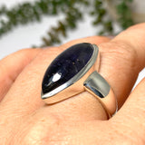 Iolite Marquise Cabochon Ring Size 8 PRGJ657