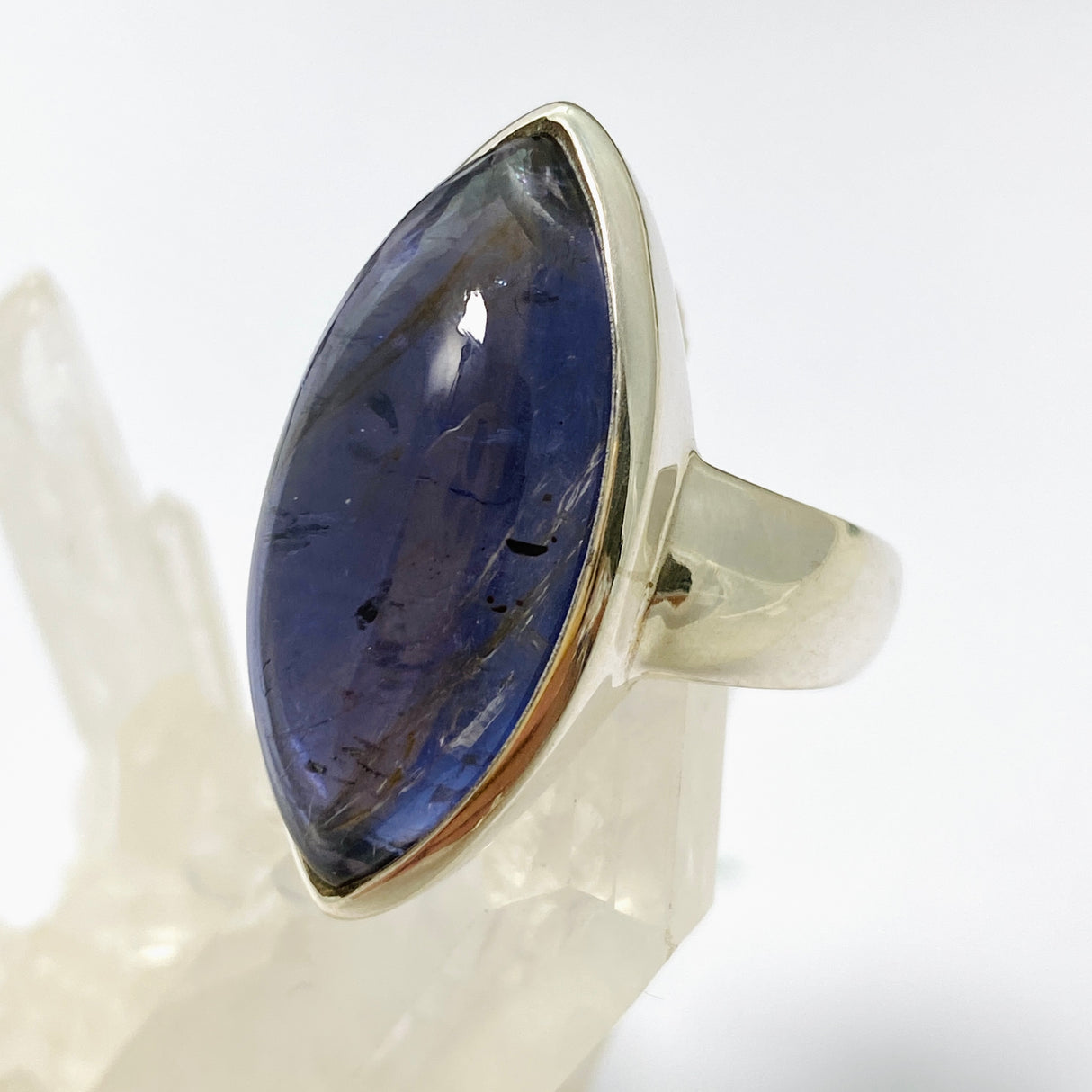 Iolite Marquise Cabochon Ring Size 8 PRGJ657