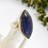 Iolite Marquise Cabochon Ring Size 8 PRGJ657