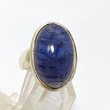 Iolite Oval Cabochon Ring Size 8 PRGJ655