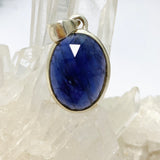 Iolite Oval Faceted Pendant PPGJ855