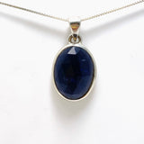 Iolite Oval Faceted Pendant PPGJ855