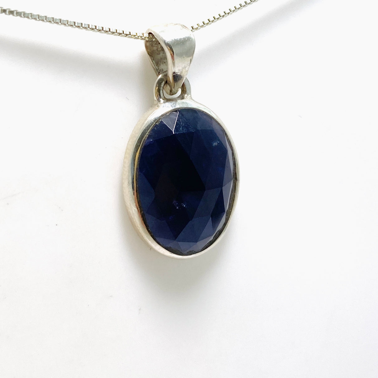 Iolite Oval Faceted Pendant PPGJ855