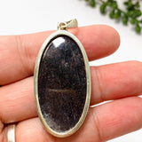 Iolite Sunstone Oval Cabochon Pendant PPGJ876