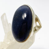 Iolite Sunstone Oval Cabochon Split Band Ring Size 8.5 PRGJ663