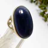 Iolite Sunstone Oval Cabochon Split Band Ring Size 8.5 PRGJ663