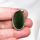 Jade Nephrite (Siberian) Oval Pendant PPGJ670 - Nature's Magick