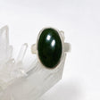 Jade Nephrite (Siberian) Oval Ring Size 8 PRGJ410 - Nature's Magick