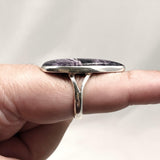 Kammererite Teardrop Split Band Ring Size 9 KRGJ3143 - Nature's Magick