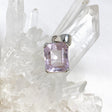 Kunzite Faceted Rectangular Pendant PPGJ709 - Nature's Magick