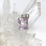 Kunzite Faceted Rectangular Pendant PPGJ709 - Nature's Magick