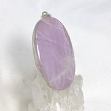 Kunzite Oval Pendant in a Hammered Setting KPGJ4301 - Nature's Magick