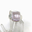 Kunzite Square Ring Size 7.5 PRGJ454 - Nature's Magick