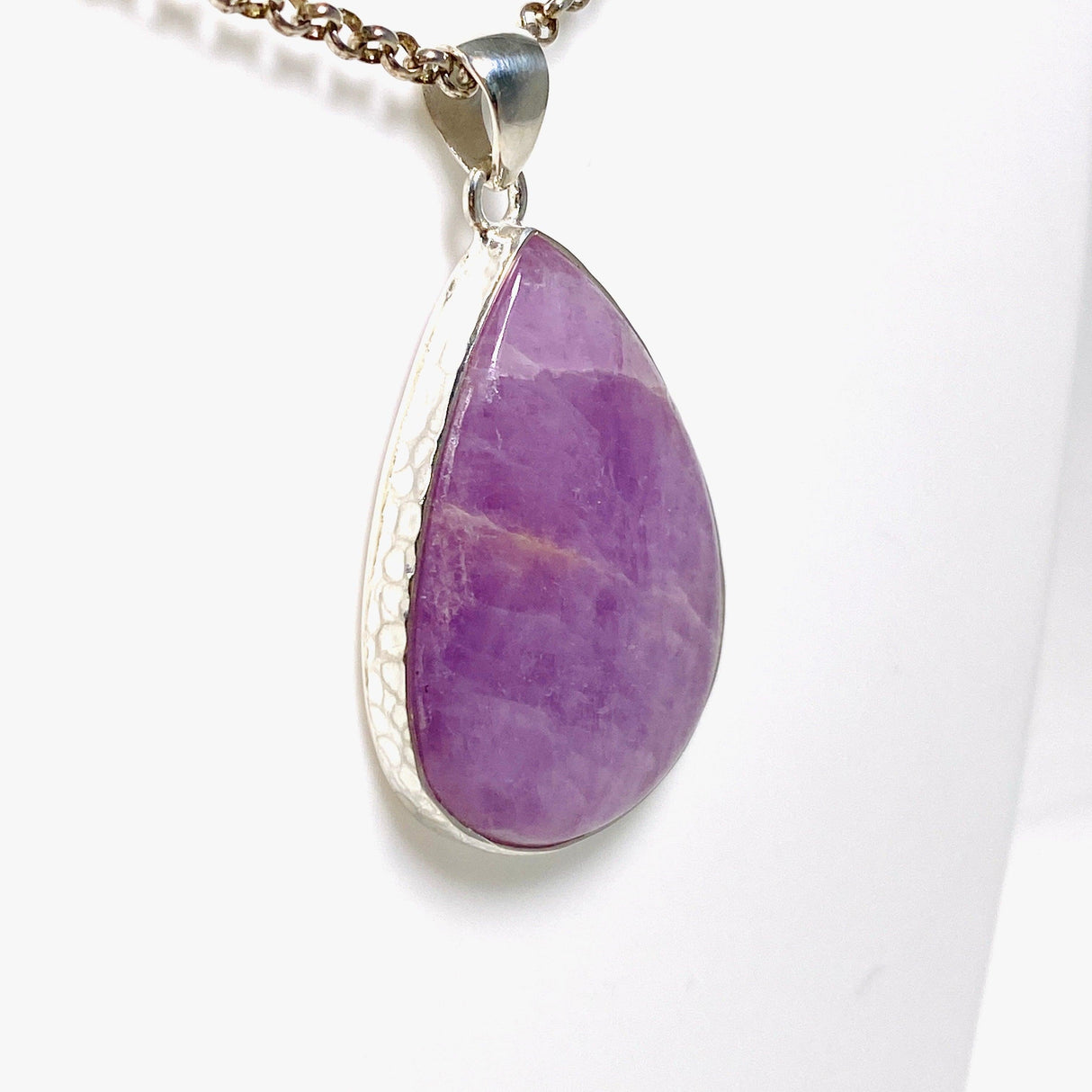 Kunzite teardrop pendant KPGJ3896