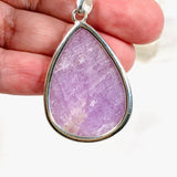 Kunzite teardrop pendant KPGJ3896