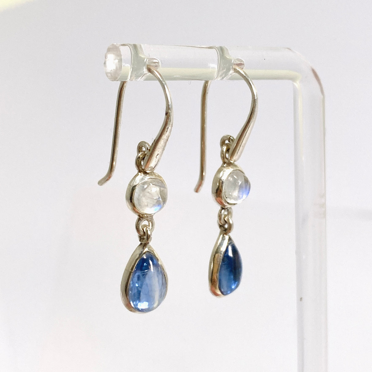 Kyanite and Moonstone Multi-stone Earrings PEGJ360