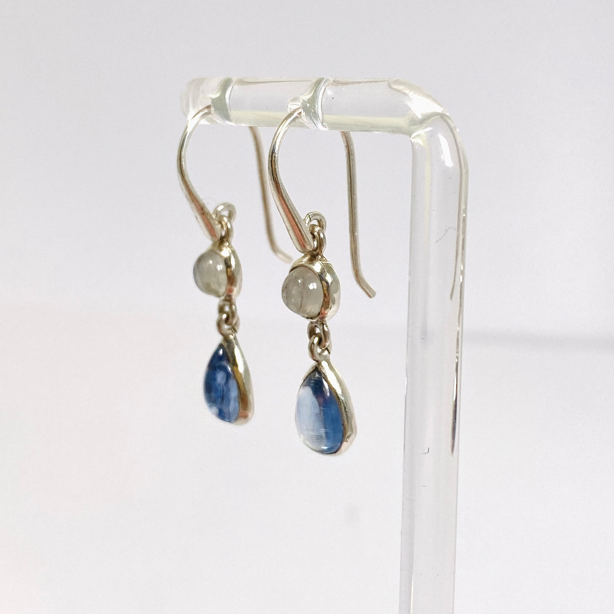 Kyanite and Moonstone Multi-stone Earrings PEGJ360