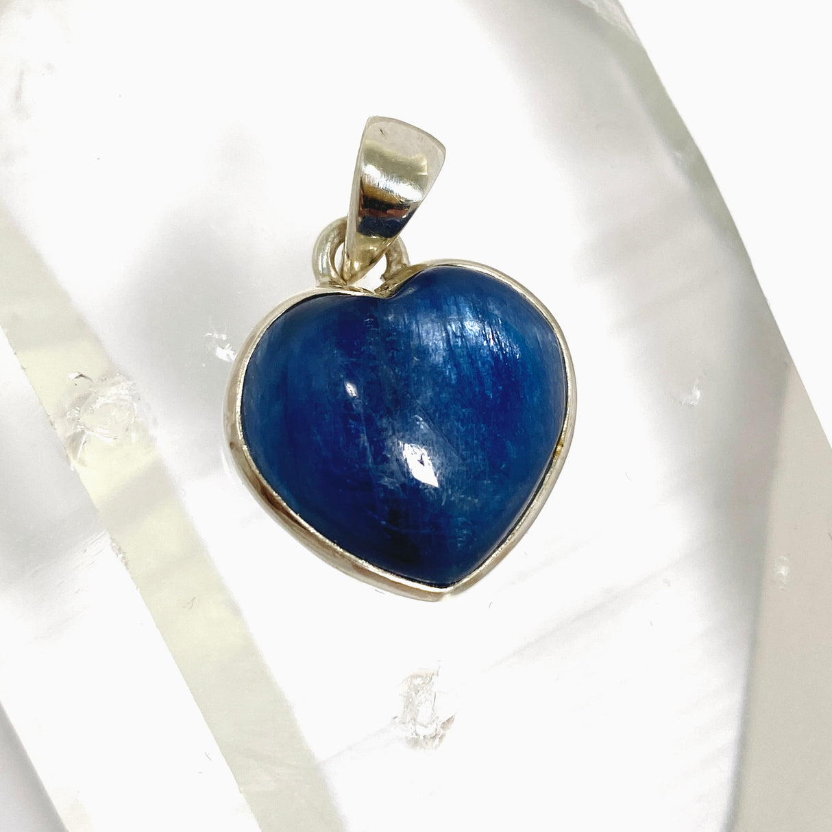 Kyanite Heart Cabochon Pendant PPGJ1254