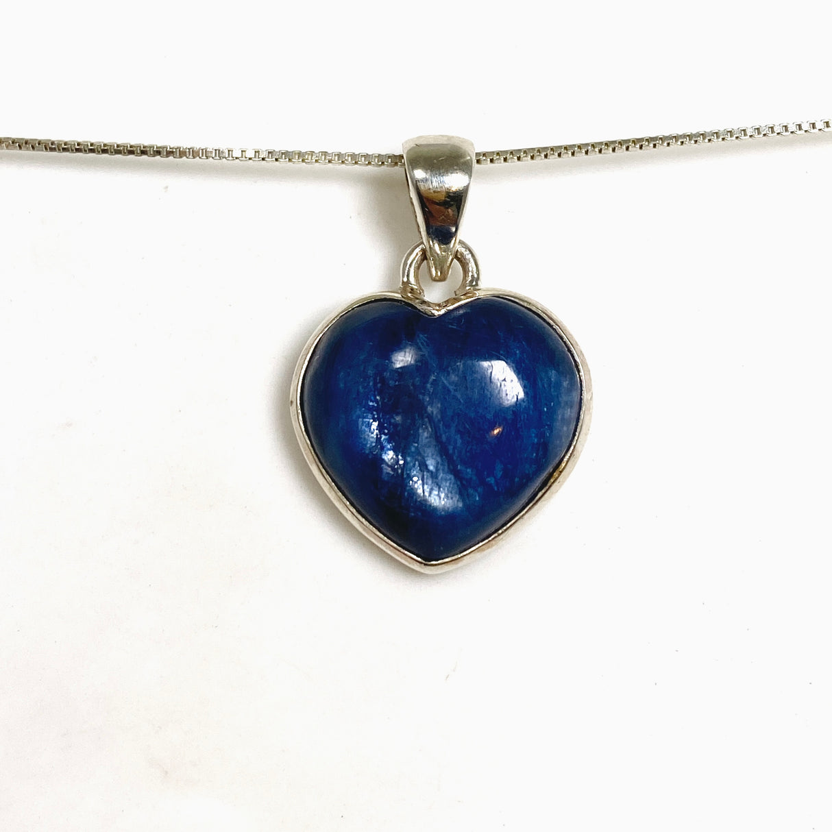 Kyanite Heart Cabochon Pendant PPGJ1254