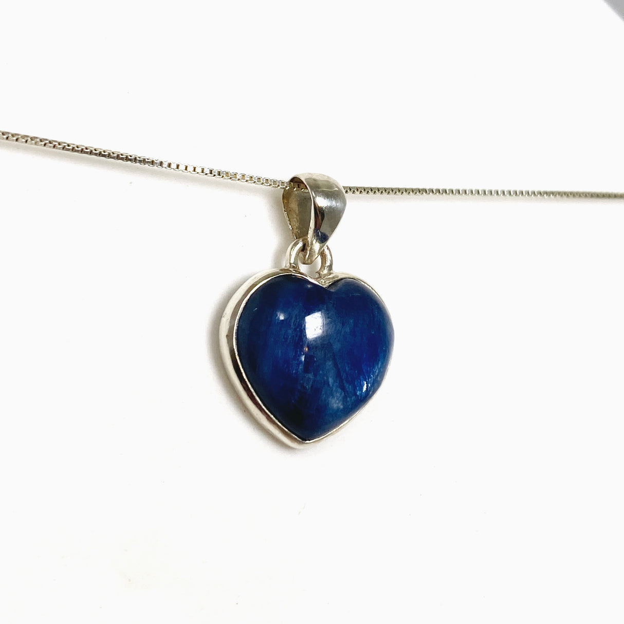 Kyanite Heart Cabochon Pendant PPGJ1254