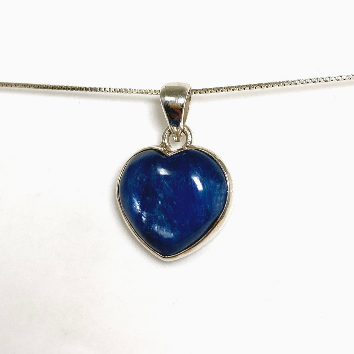 Kyanite Heart Cabochon Pendant PPGJ1254