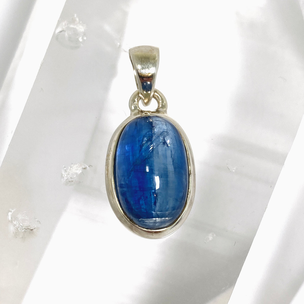 Kyanite (Nepal) Oval Cabochon Pendant PPGJ1252