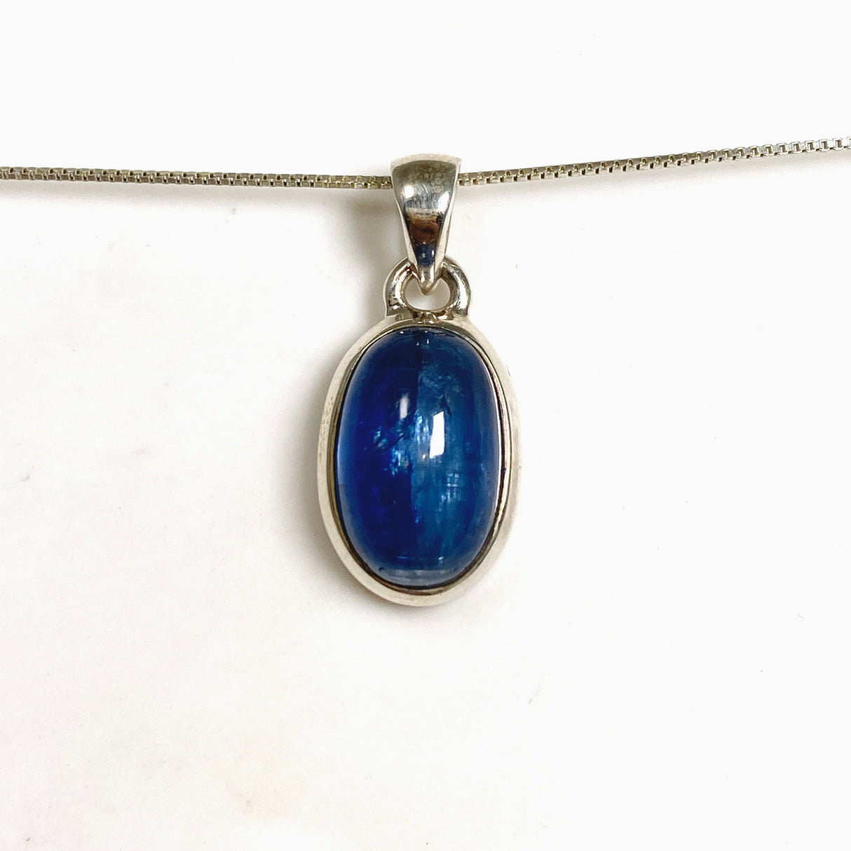 Kyanite (Nepal) Oval Cabochon Pendant PPGJ1252