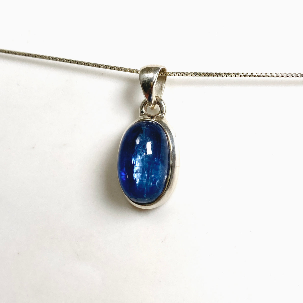 Kyanite (Nepal) Oval Cabochon Pendant PPGJ1252
