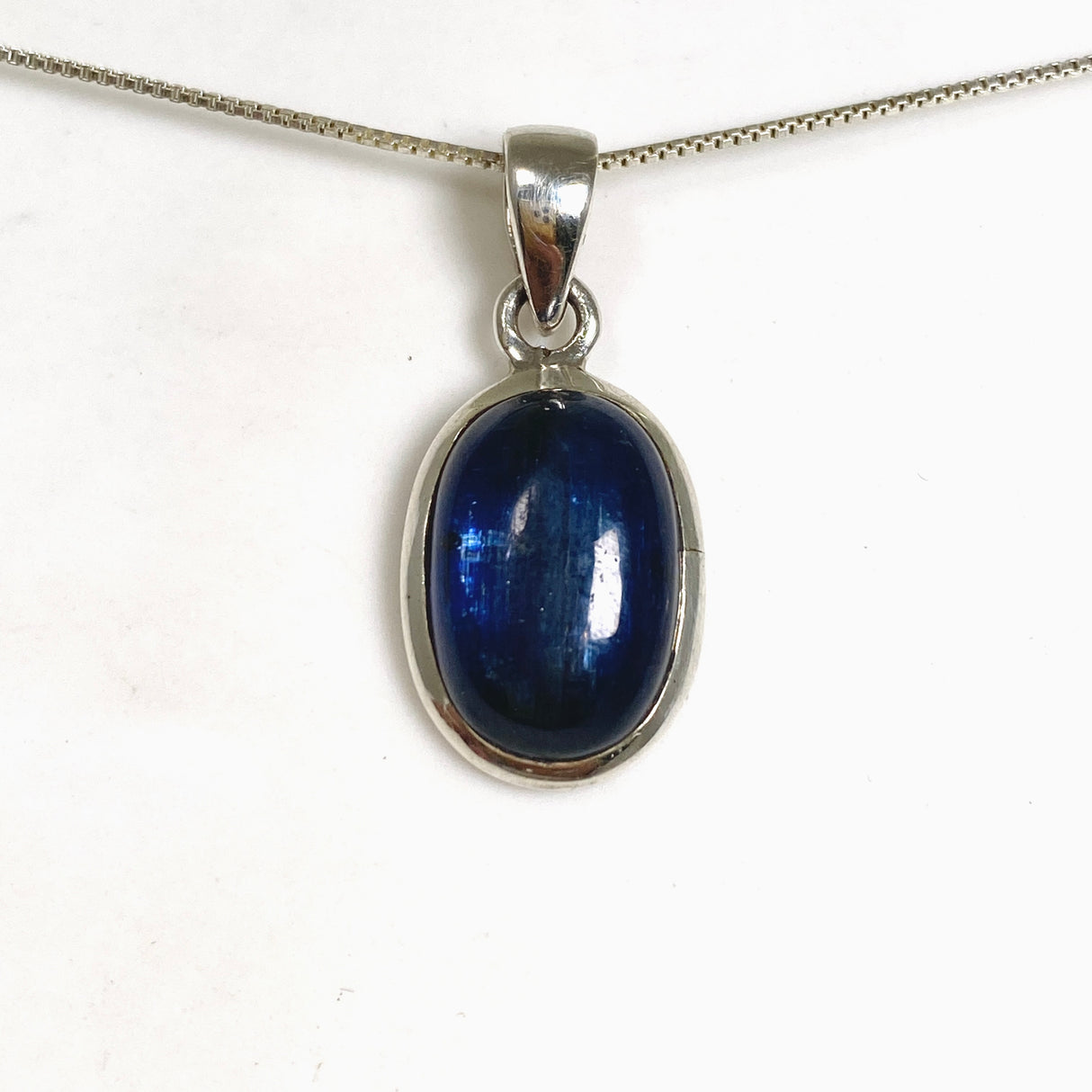 Kyanite (Nepal) Oval Cabochon Pendant PPGJ1253