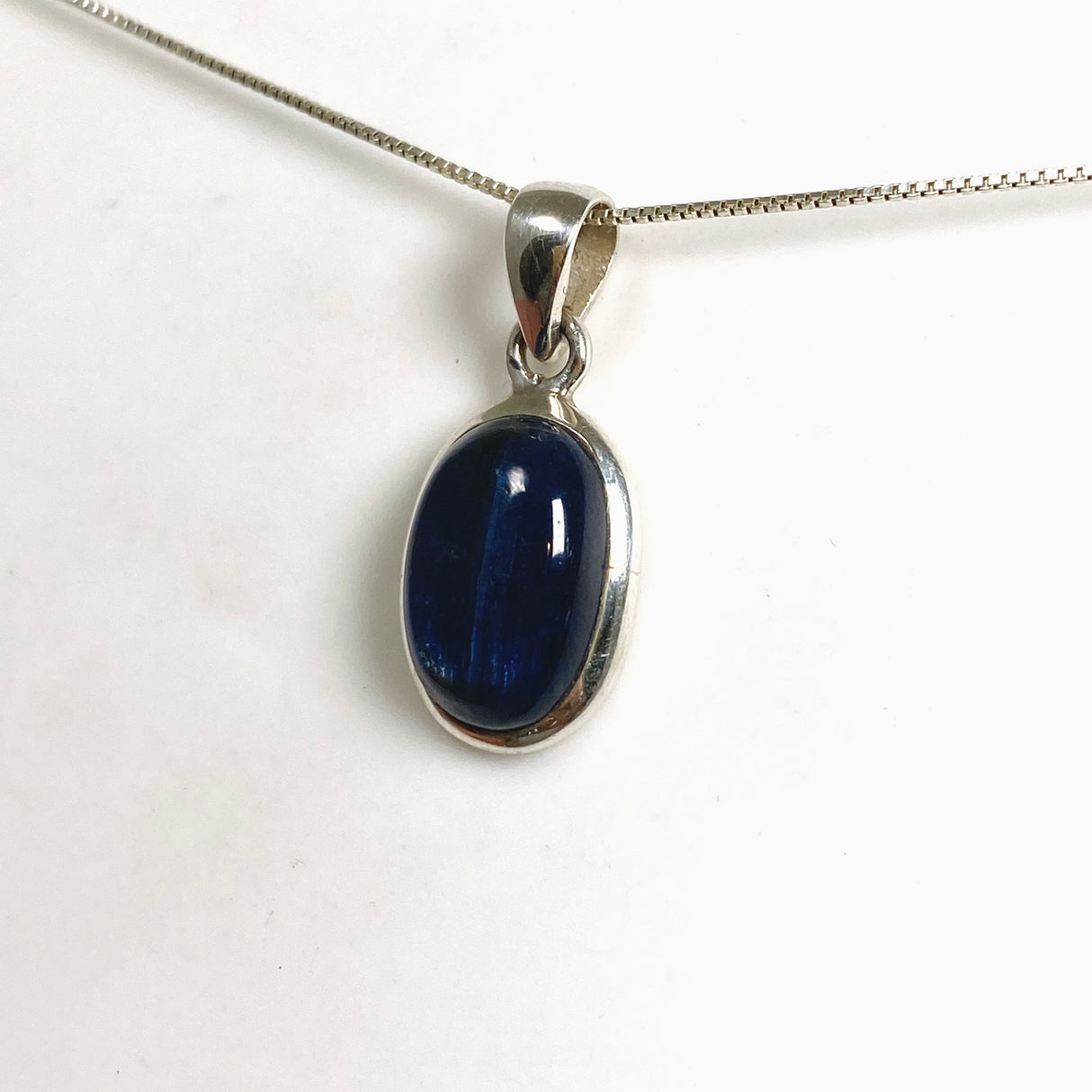 Kyanite (Nepal) Oval Cabochon Pendant PPGJ1253