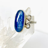 Kyanite oval filigree ring s.10 KRGJ2706