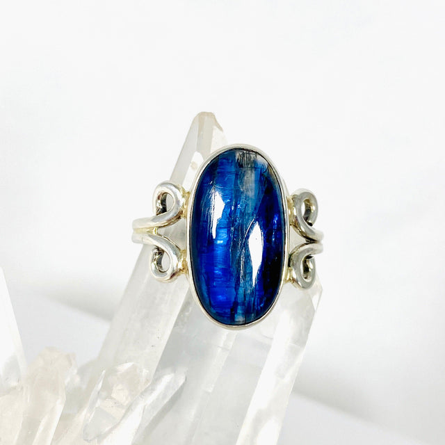 Kyanite oval filigree ring s.9 KRGJ2704