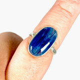 Kyanite oval ring s.9 KRGJ2695