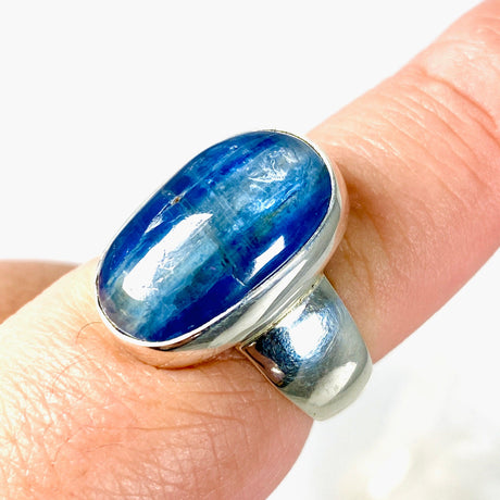 Kyanite oval ring s.9 KRGJ2696