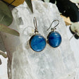 Kyanite round earrings KEGJ1271 - Nature's Magick