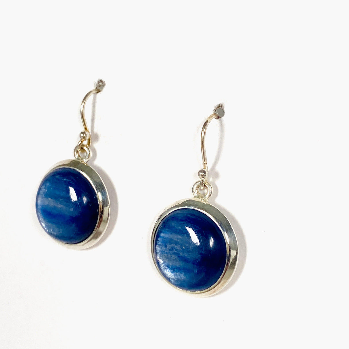 Kyanite round earrings KEGJ1271