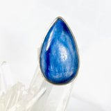 Kyanite teardrop beaten band ring s.11 KRGJ2701