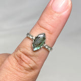 Labradorite Faceted Marquise Ring in a Decorative Setting R3726 - Nature's Magick