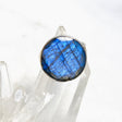 Labradorite faceted round ring s.9 KRGJ1125 - Nature's Magick