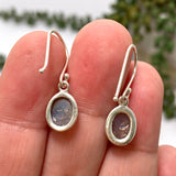 Labradorite Oval Cabochon Earrings PEGJ267