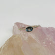 Labradorite Oval Faceted Fine Band Ring R3750-LA - Nature's Magick