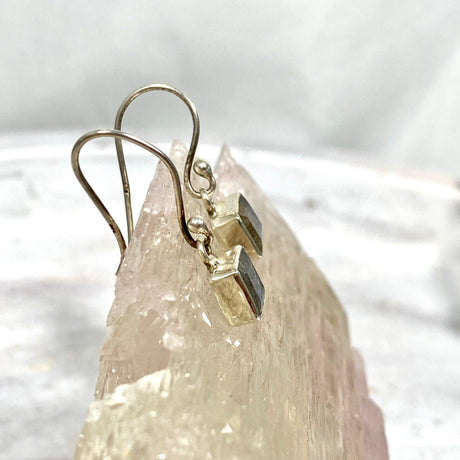 Labradorite petite square faceted earrings R2363-LBS - Nature's Magick