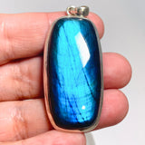 Labradorite Rectangular Cabochon Pendant THP-31