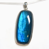 Labradorite Rectangular Cabochon Pendant THP-31